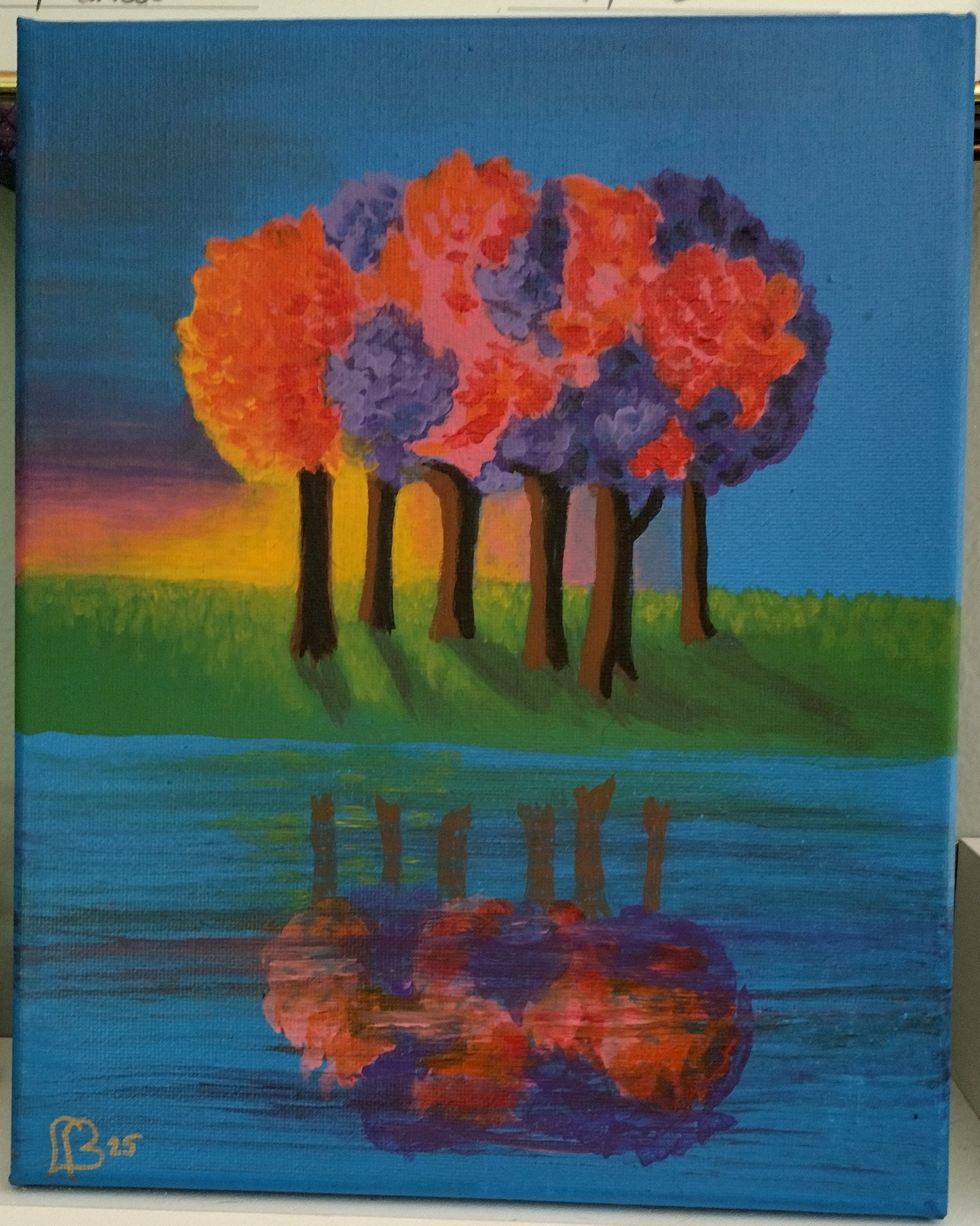 Colorful Reflection by Laura Bilecki