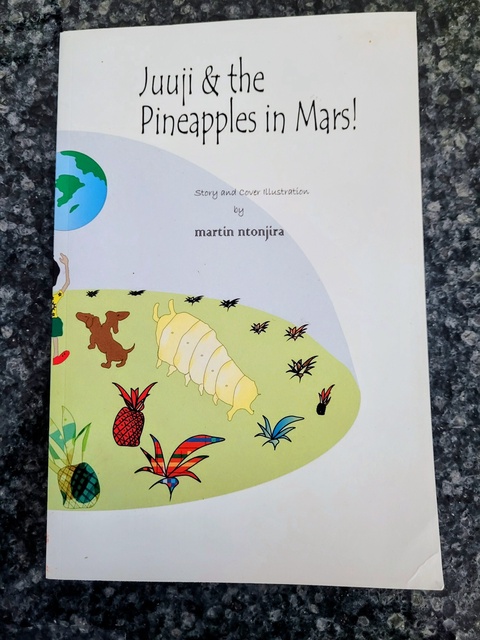 Artwork Juuji & the Pineapples in Mars by Martin Ntonjira